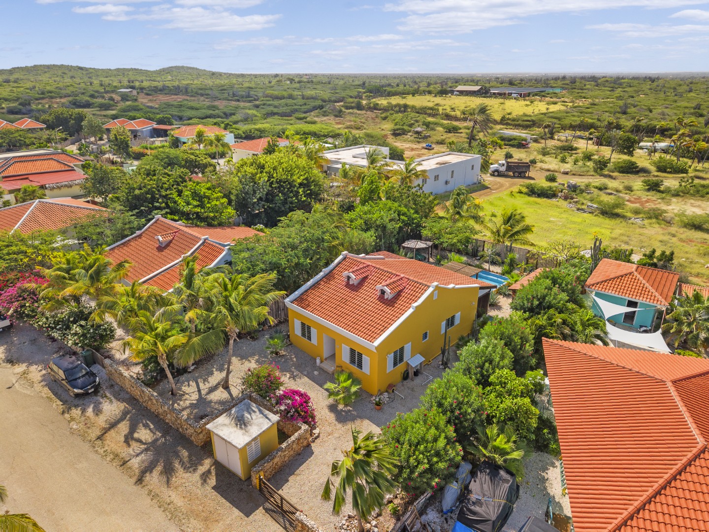 Lagoen Hill 54a - Traditional Bonairean Home with Pool